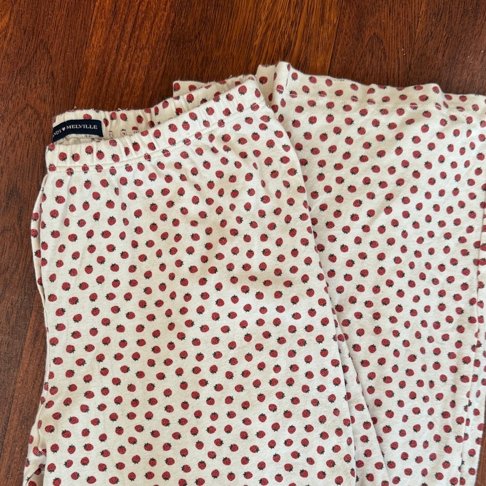 Brandy Melville Strawberry Pajama Pants